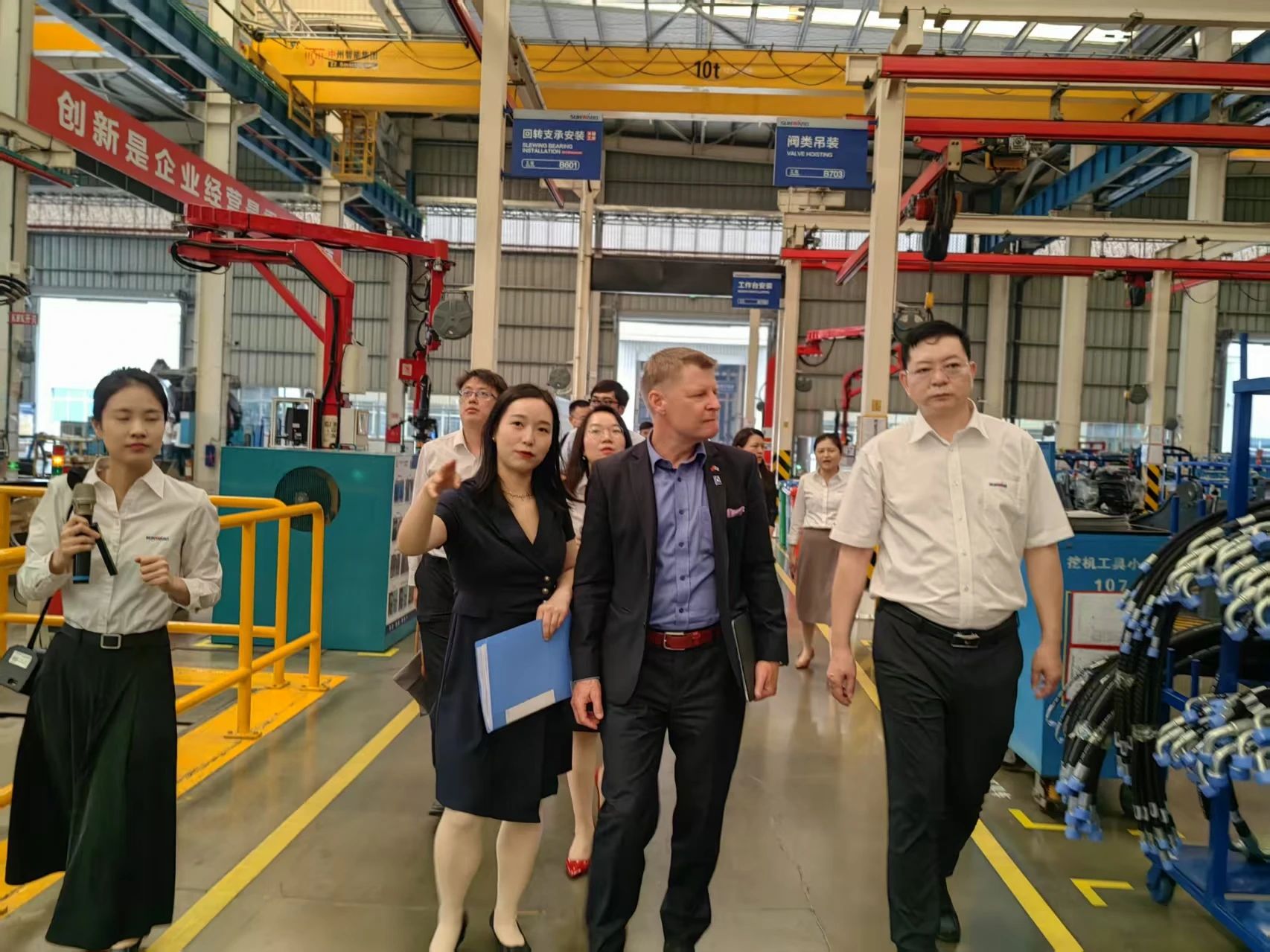 芬兰驻华大使馆商务参赞到访xingkong星空平台（中国）集团智能