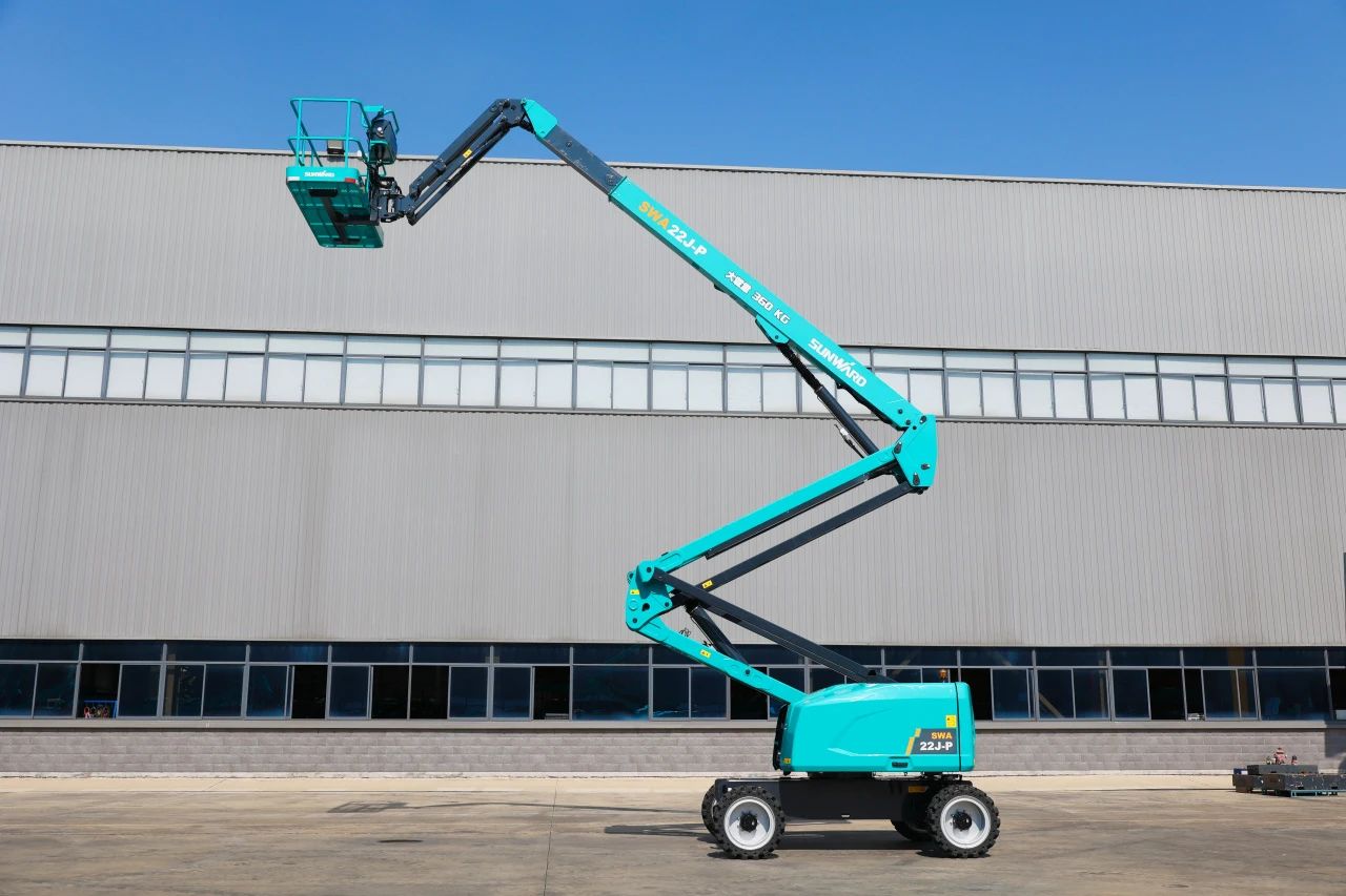 技术新标杆!xingkong星空平台(中国)集团智能SWA22J-P柴动曲臂式高空作业平台下线!