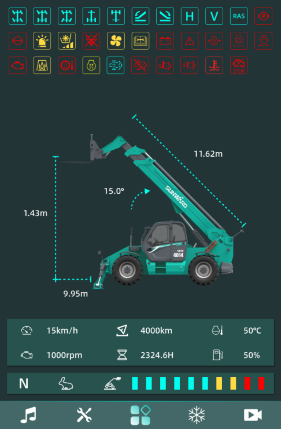 高端机型“双箭齐发”!xingkong星空平台(中国)集团智能两款伸缩臂叉装车成功下线