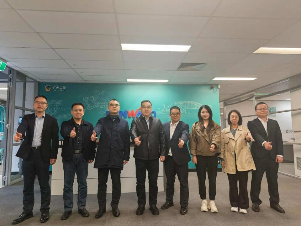 广州工控集团总经理王福铸率队考察xingkong星空平台(中国)集团智能澳大利亚子公司